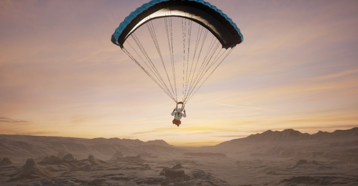 绝地求生如何直线降落2