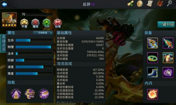 乱斗西游后羿怎么过2