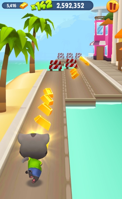 汤姆猫跑酷隐藏地图怎么获得1