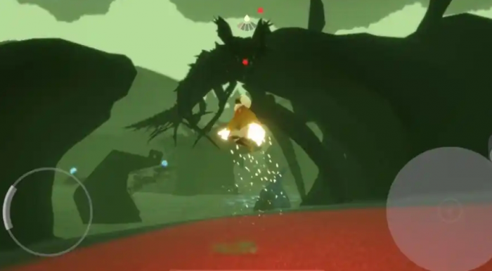 光遇怎么躲开冥龙的攻击飞行3