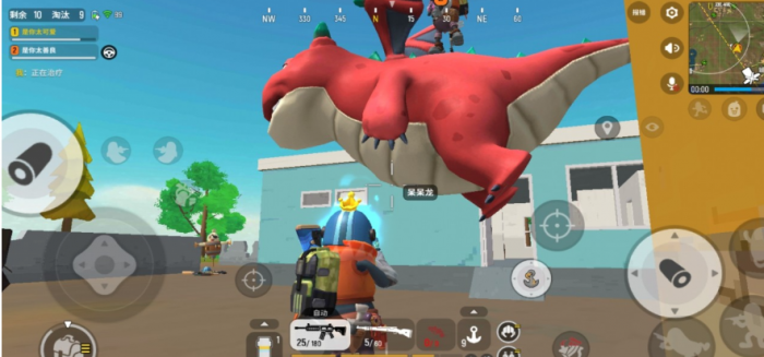 香肠派对训练场怎么召唤呆呆龙1