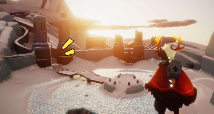 光遇霞谷赛道大门怎么快速到尽头1