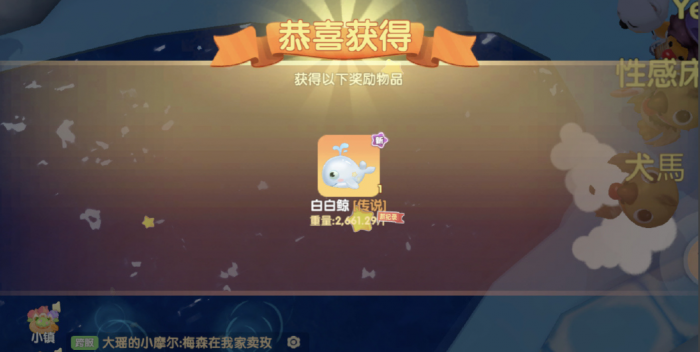 摩尔庄园怎么把白鲸放家里1