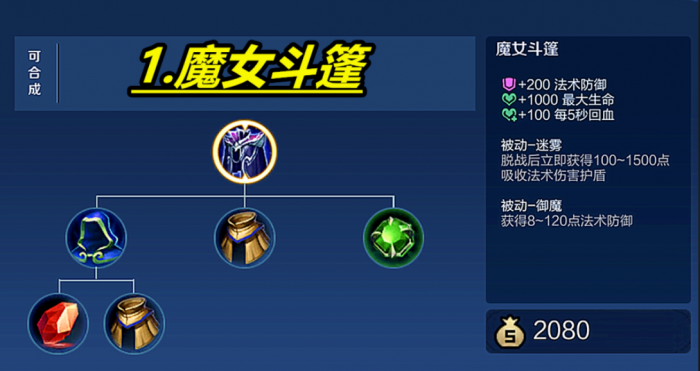 王者荣耀梦琪半肉怎么出装3