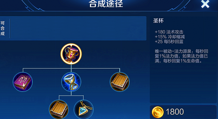 王者荣耀圣杯嬴政出装怎么搭配1