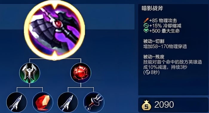 王者荣耀反野怎么出装2