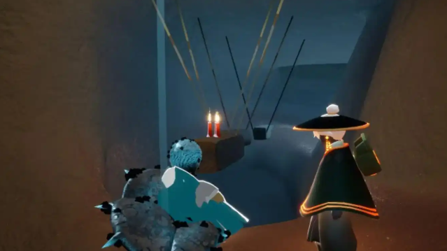 光遇峡谷的冰怎么烧花1