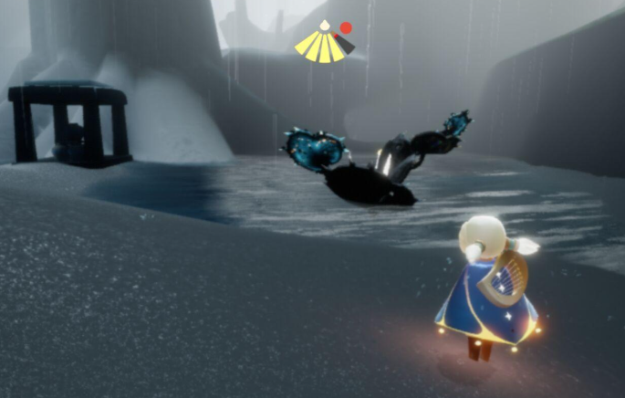 光遇峡谷的冰怎么烧花3