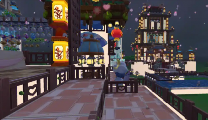 摩尔庄园怎么制作可以爬的九层塔3