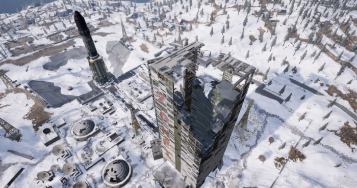 绝地求生雪地地图哪里比较富2