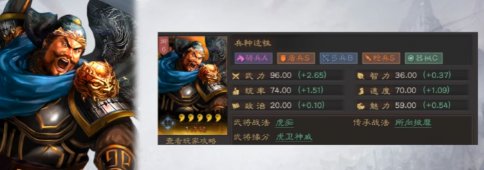 三国志战略版许褚怎么培养1