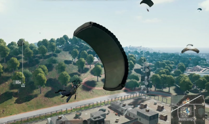 绝地求生如何跳伞滑行距离远2