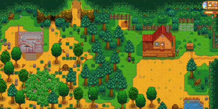 星露谷物语的木头如何获取1