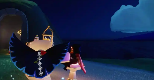 光遇二级禁阁蓝斗怎么搭配3