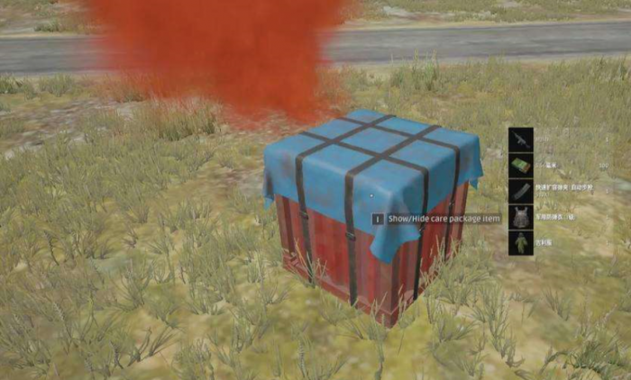 绝地求生怎么快速舔空投2