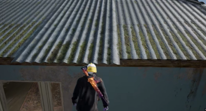 绝地求生沙漠地图怎么上楼顶1