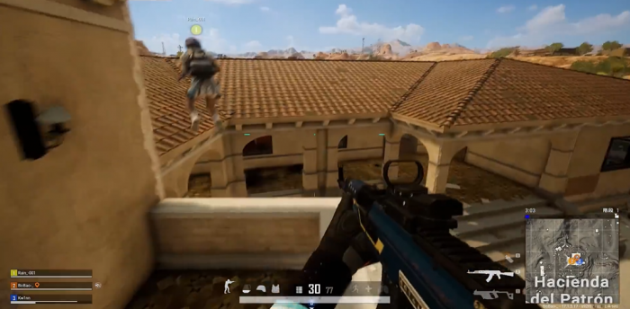 绝地求生沙漠地图怎么上楼顶2