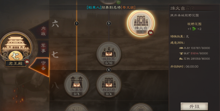 三国志战略版分城放什么部队3