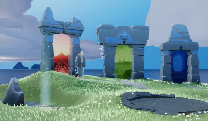 光遇怎么遇镜开门1