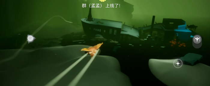 光遇黑水港湾的沉船怎么去1