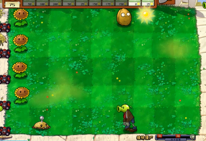 植物大战僵尸各植物打僵尸怎么打1