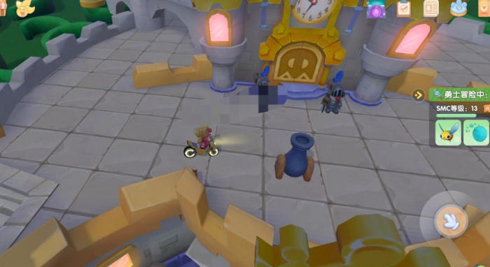 摩尔庄园金色炮仗怎么点1