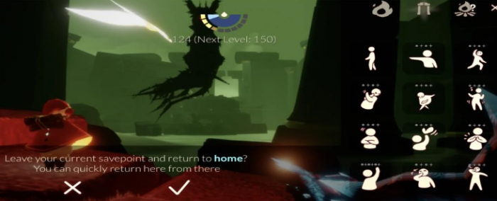 光遇中暴风眼的龙怎么过3