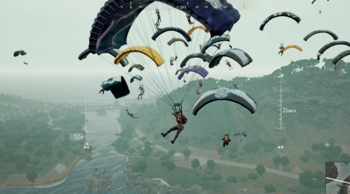 绝地求生跳伞如何跳得远快1