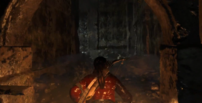 古墓丽影崛起古代蓄水池怎么玩1