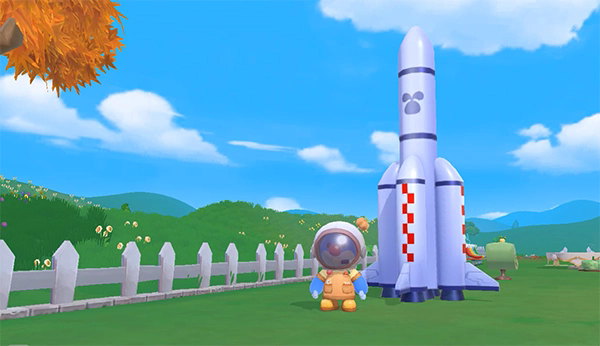 如何使摩尔庄园在空中建筑阶梯1