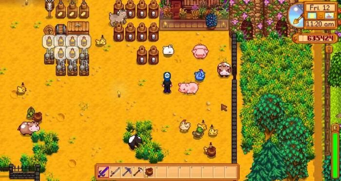 在星露谷物语中丢失物品后该如何寻找3