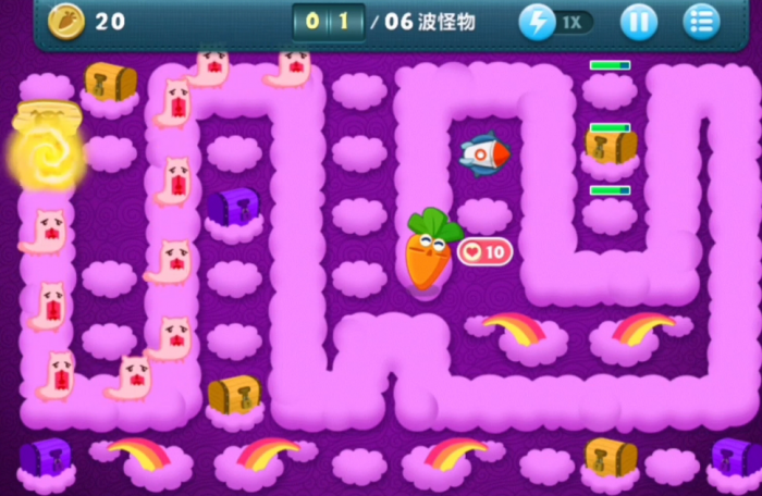 保卫萝卜冰雪第6关有什么技巧和攻略2