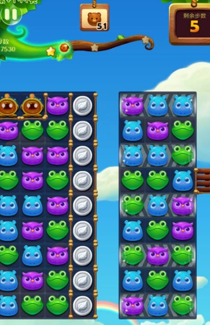 开心消消乐734有什么技巧3