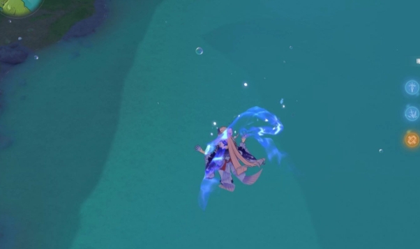 原神蒙德如何飞越到神秘岛的2