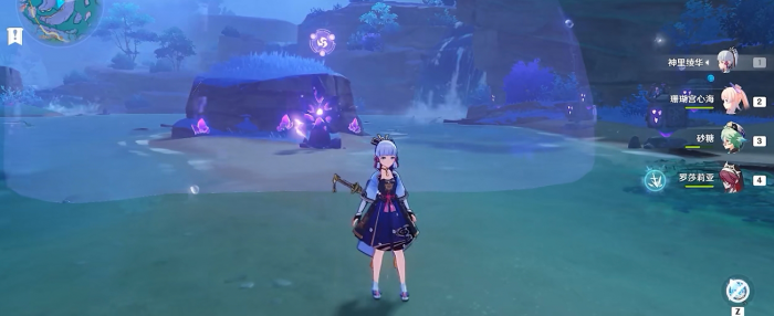 原神理水叠山真君常出现在哪些区域3