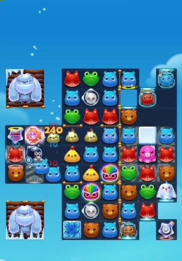 如何在开心消消乐277隐藏关取得胜利1