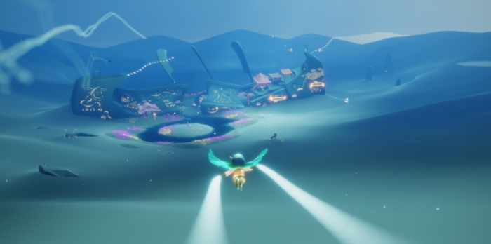 光遇游戏中怎样才能实现穿墙倒地3