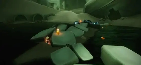 光遇中飞行时如何灵活地完成转圈溜龙的动作3