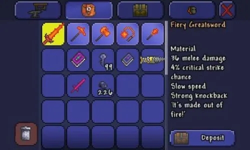 如何在泰拉瑞亚中制作灾厄伞1