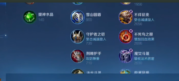 王者荣耀庇护甲搭配什么出装3