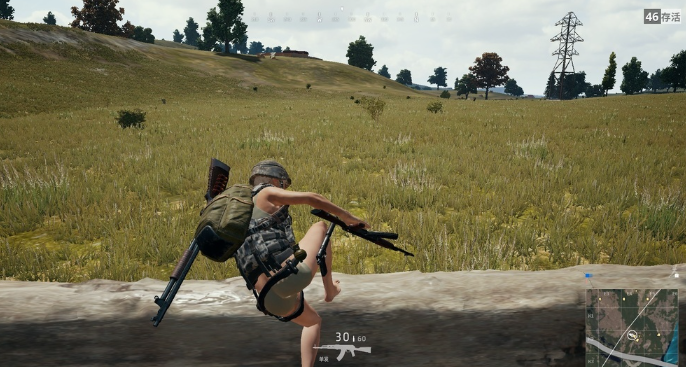 绝地求生怎么跳围墙上1