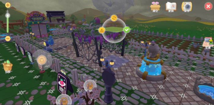 摩尔庄园手游怎么悬空家具2