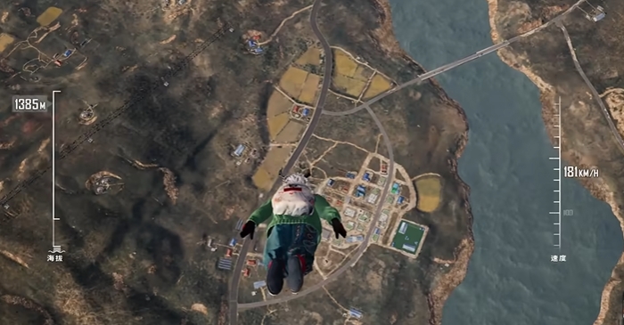 绝地求生跳伞如何跳得远快1