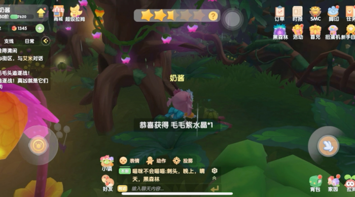 摩尔庄园中毛毛紫水晶怎么获得3