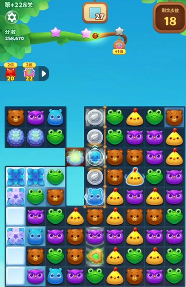 开心消消乐精英关228关怎么过1