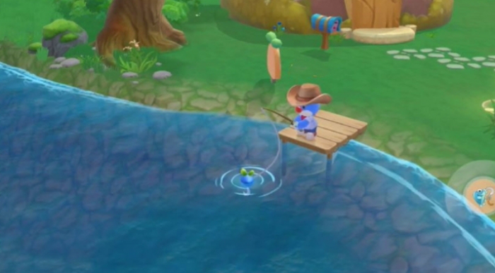 摩尔庄园零点怎么钓鱼2