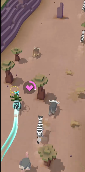 疯狂动物园的电子斑马怎么抓2