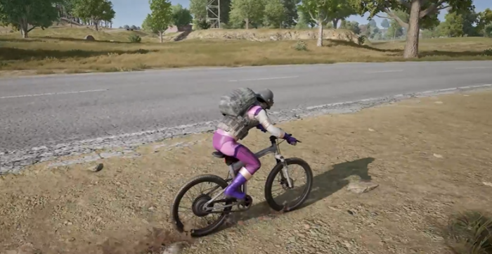 绝地求生怎么把自行车收起来2