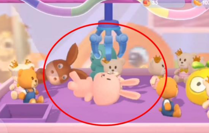 摩尔庄园娃娃机兔子怎么抓2