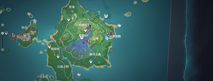 原神鸣神大社下方洞窟怎么进1